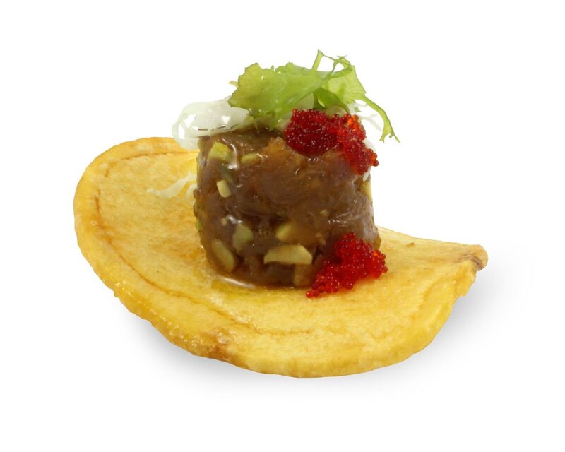Patatas Rubio, atún y aguacate