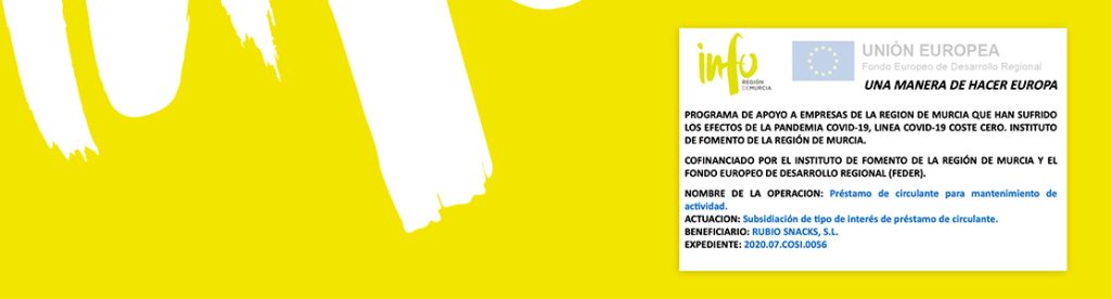 Programa de apoyo a empresas de la Región de Murcia
