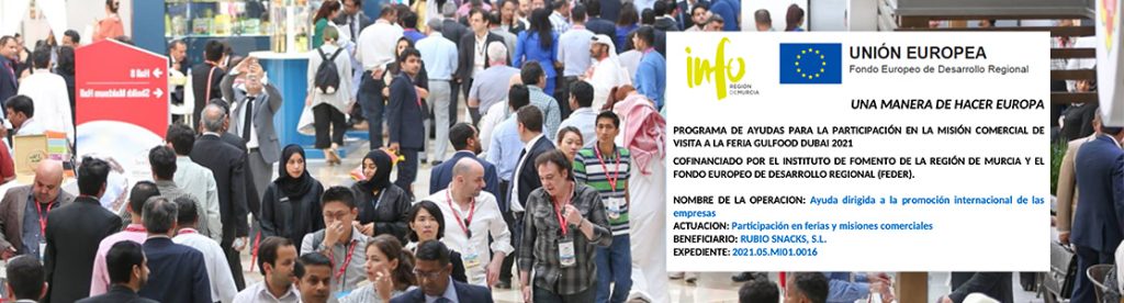 PROGRAMA DE AYUDAS PARA LA PARTICIPACIÓN EN LA MISIÓN COMERCIAL DE VISITA A LA FERIA GULFOOD DUBAI 2