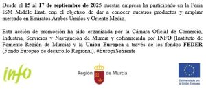 Feria ISM Middle East 2025 · 15-17 septiembre